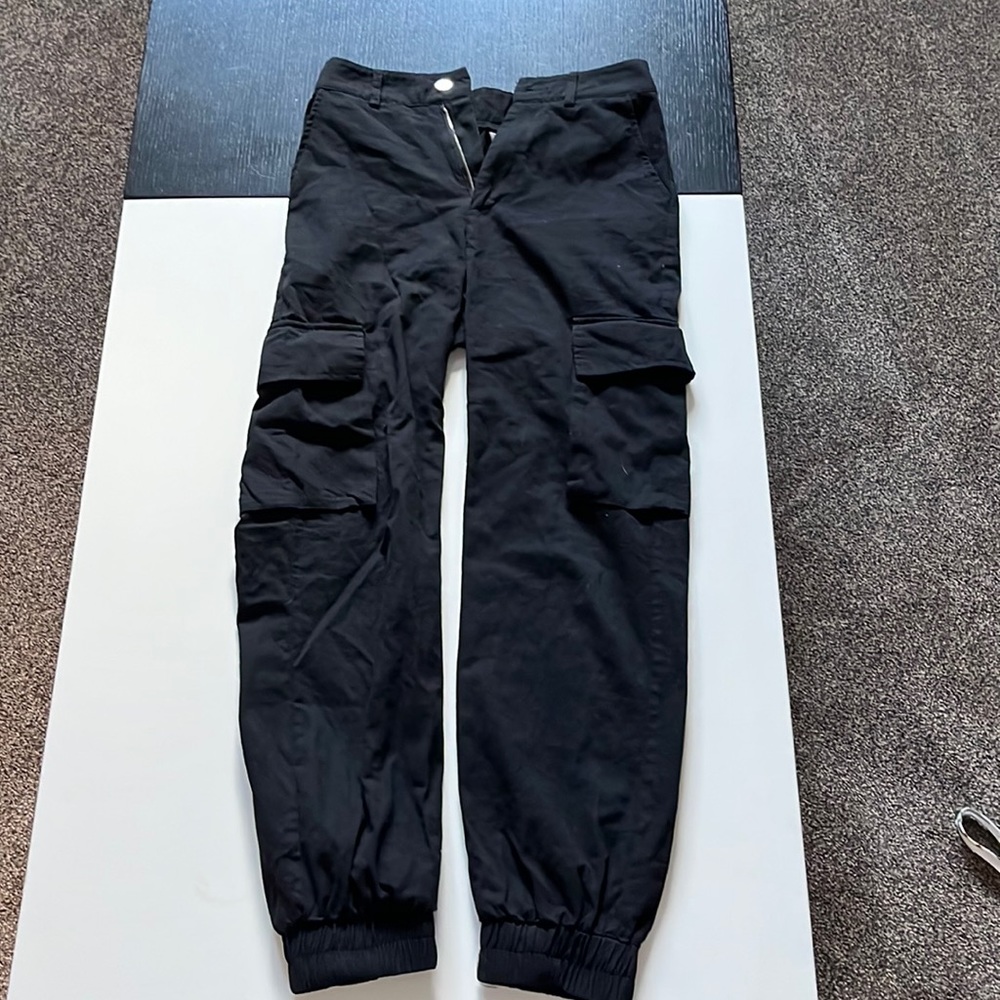 Shein black cargo pants.